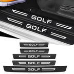 VW Golf Door Sill Protector - Threshold Sticker Strip Set