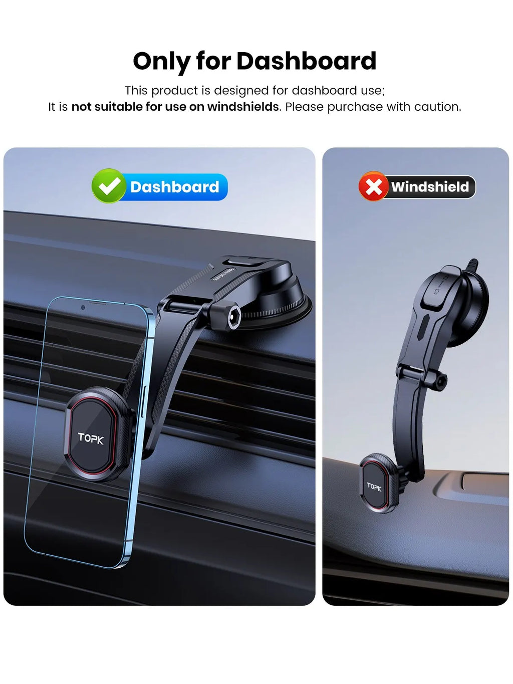 Universal Car Phone Holder - Gravity Air Vent Mount Stand
