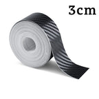 Nano Carbon Fiber Car Protection Tape - 3D Waterproof Adhesive Strip (1-10m)