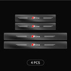 Audi S-Line Door Sill Protector - 4 Piece Scratch Resistant Film Set