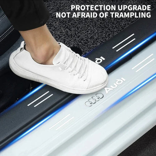 Audi S-Line Door Sill Protector - 4 Piece Scratch Resistant Film Set