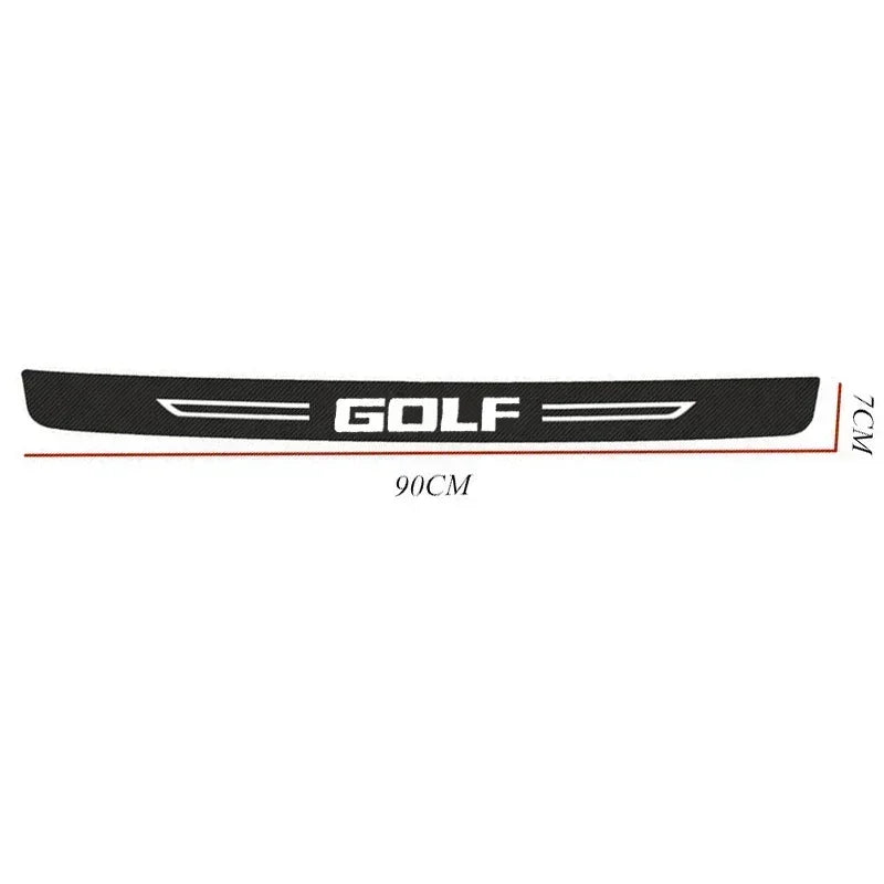 VW Golf Door Sill Protector - Threshold Sticker Strip Set