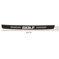 VW Golf Door Sill Protector - Threshold Sticker Strip Set