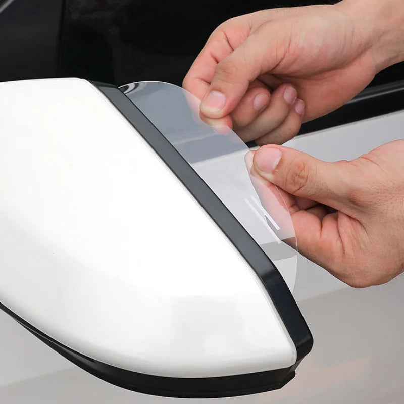 Universal Car Rearview Mirror Rain Eyebrow - 2 Pack