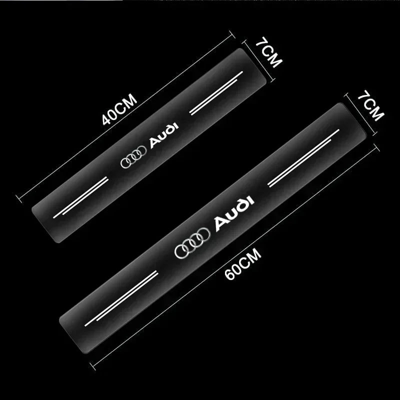 Audi S-Line Door Sill Protector - 4 Piece Scratch Resistant Film Set