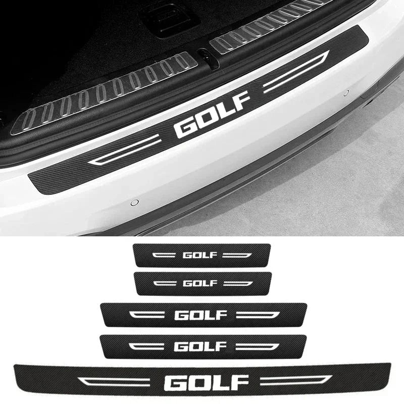 VW Golf Door Sill Protector - Threshold Sticker Strip Set
