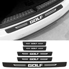 VW Golf Door Sill Protector - Threshold Sticker Strip Set