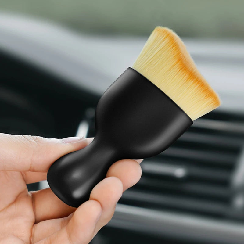 Car Interior Detailing Brush - Air Vent & Crevice Cleaning Tool with Nano Fiber Bristles