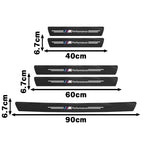 BMW M Performance Door Sill Protector - Carbon Fiber Sticker Set