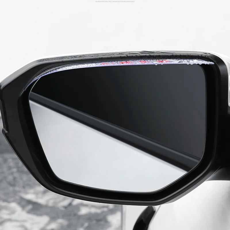 Universal Car Rearview Mirror Rain Eyebrow - 2 Pack
