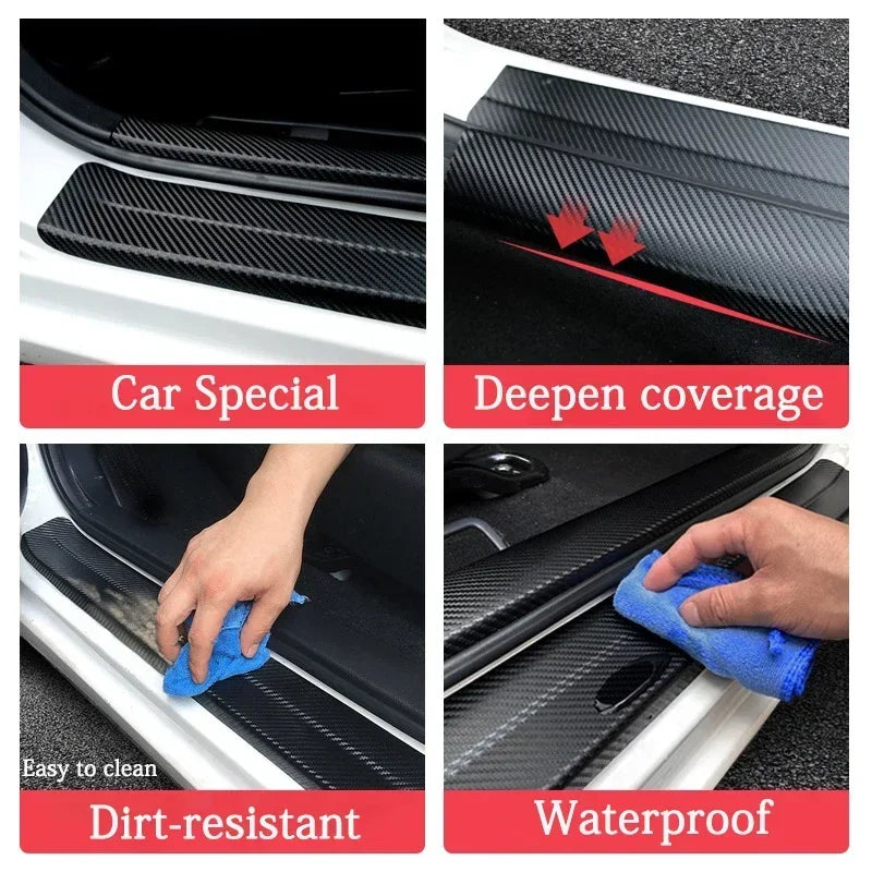 Citroen Door Sill Protector - Threshold Sticker Strip Set