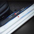 Audi S-Line Door Sill Protector - 4 Piece Scratch Resistant Film Set