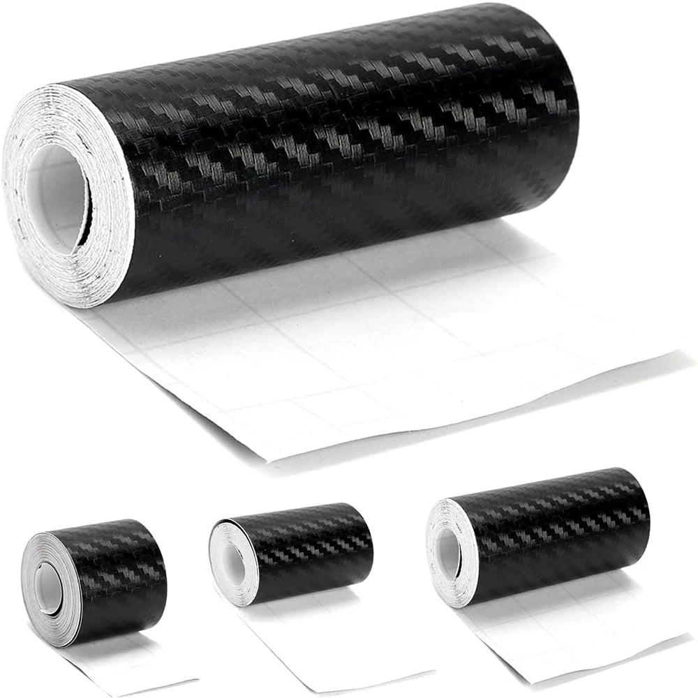 Universal Car Door Edge Guard - 3D Carbon Fiber Anti-Scratch Strip