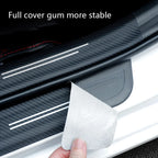 Honda Carbon Fiber Door Sill Protector - 4 Piece Sticker Set