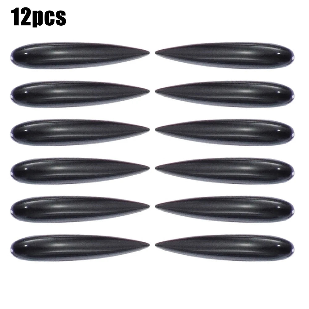 Universal Car Door Edge Guard Protector - 12 Piece Anti-Scratch Trim Strip Set