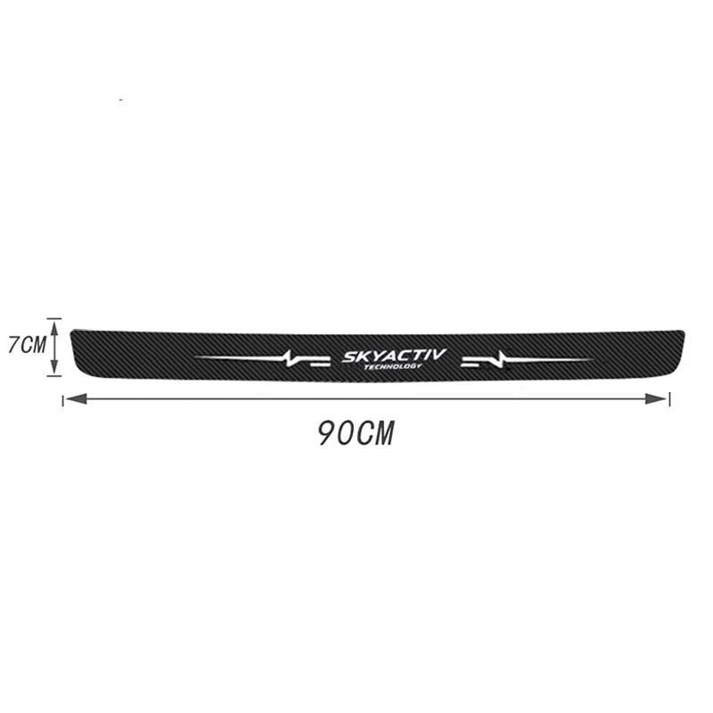 Mazda Skyactiv Door Sill Protector - 4 Piece Waterproof Sticker Set