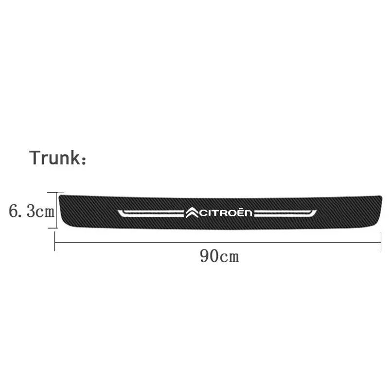 Citroen Door Sill Protector - Threshold Sticker Strip Set