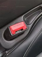 Car Seat Gap Filler Organizer - 2 Piece PU Leather Storage Box Set