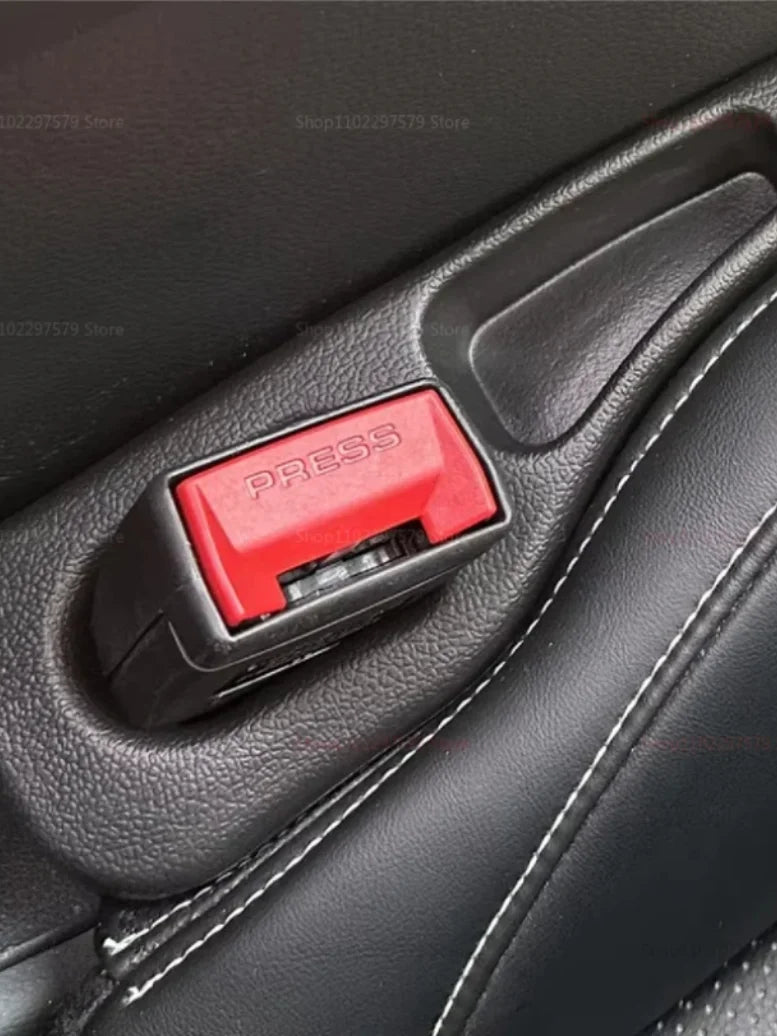 Car Seat Gap Filler Organizer - 2 Piece PU Leather Storage Box Set