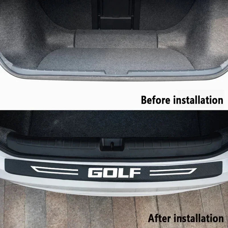 VW Golf Door Sill Protector - Threshold Sticker Strip Set