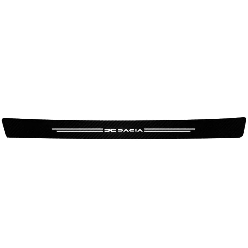 Dacia Carbon Fiber Door Sill Protector - Universal Strip Set