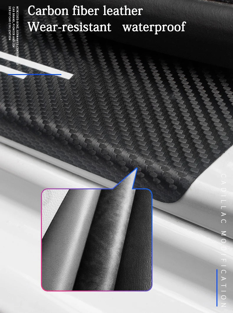 Mazda Skyactiv Door Sill Protector - 4 Piece Waterproof Sticker Set