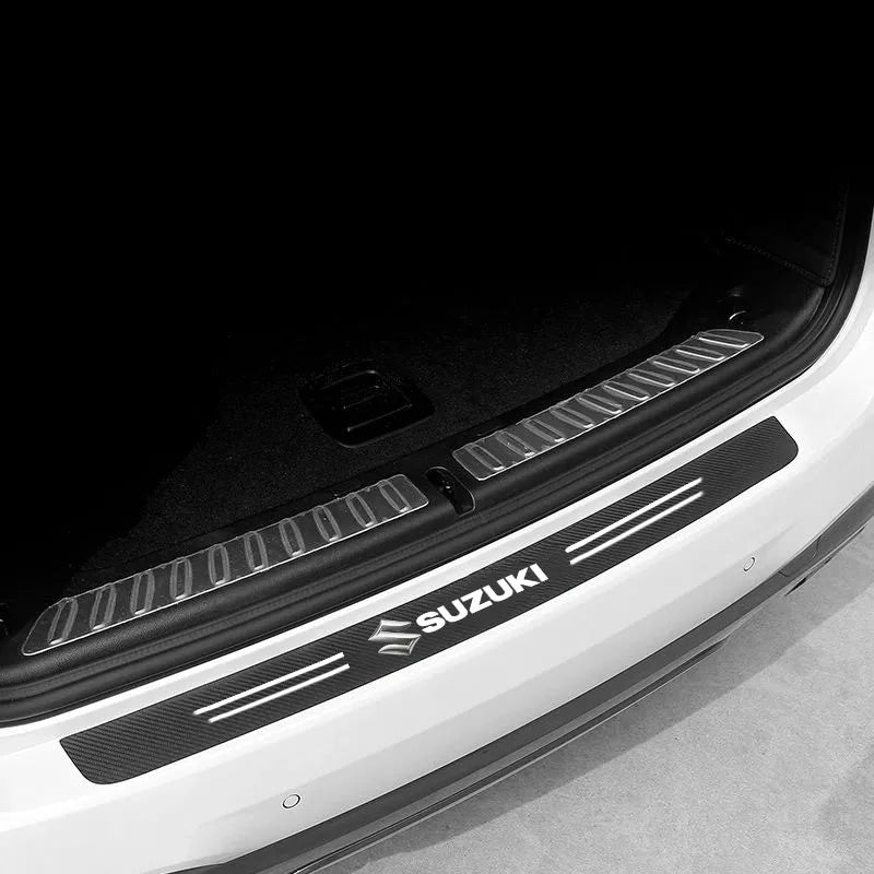 Suzuki Carbon Fiber Door Sill Protector - DIY Paste Strip Set