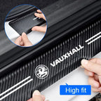Vauxhall Opel Door Sill Plate Protector - 4 Piece Sticker Set