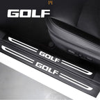 VW Golf Door Sill Protector - Threshold Sticker Strip Set