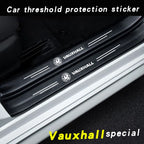 Vauxhall Opel Door Sill Plate Protector - 4 Piece Sticker Set