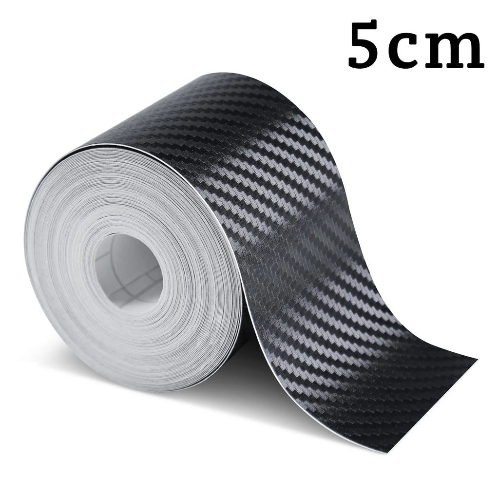 Nano Carbon Fiber Car Protection Tape - 3D Waterproof Adhesive Strip (1-10m)