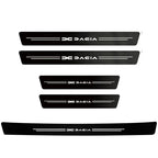 Dacia Carbon Fiber Door Sill Protector - Universal Strip Set