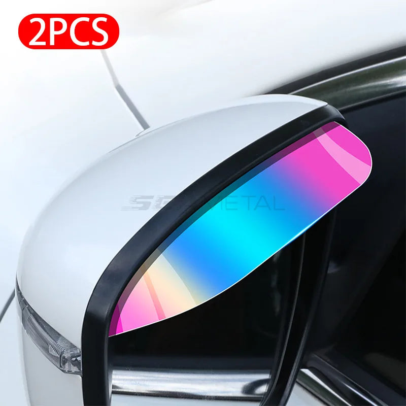 Universal Car Rearview Mirror Rain Eyebrow - 2 Pack