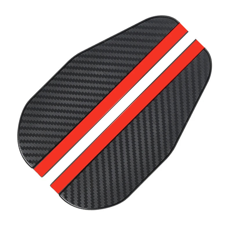 Carbon Fiber Rearview Mirror Rain Shield - 2 Pack