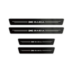 Dacia Carbon Fiber Door Sill Protector - Universal Strip Set