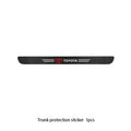 Toyota Carbon Fiber Door Sill Protector - Logo Sticker Set