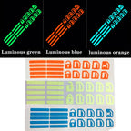 Luminous Car Window Button Stickers - Glow-in-Dark Lifter Switch Decals