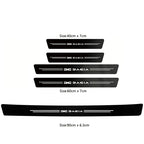 Dacia Carbon Fiber Door Sill Protector - Universal Strip Set