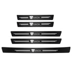 Dacia Carbon Fiber Door Sill Protector - Universal Strip Set