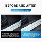 Audi S-Line Door Sill Protector - 4 Piece Scratch Resistant Film Set