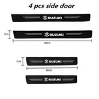 Suzuki Carbon Fiber Door Sill Protector - DIY Paste Strip Set
