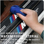 BMW M Performance Door Sill Protector - Carbon Fiber Sticker Set