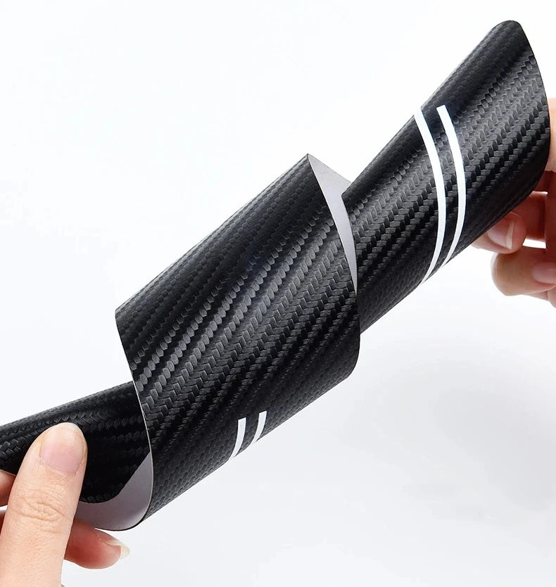 Ford EcoSport Carbon Fiber Door Sill Tape - Anti-Scratch Protector Strip