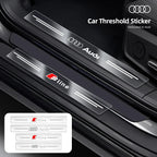 Audi S-Line Door Sill Protector - 4 Piece Scratch Resistant Film Set
