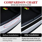 Universal Rear Bumper Guard Rubber Protector Strip