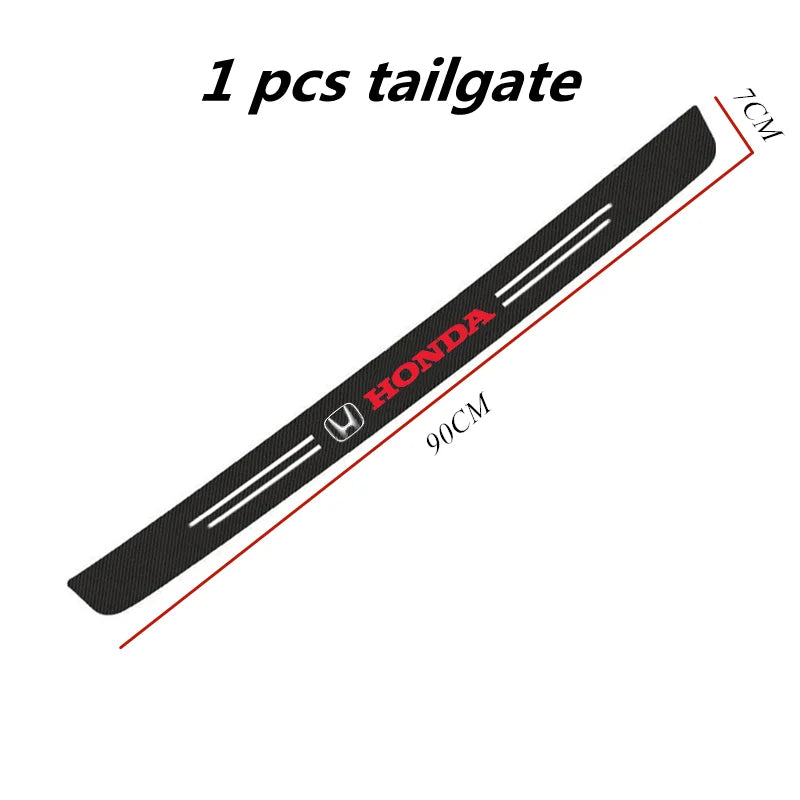 Honda Carbon Fiber Door & Trunk Protector Strip - Anti-Scratch Decal