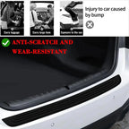 Universal Rear Bumper Guard Rubber Protector Strip