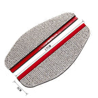 Rhinestone Car Rearview Mirror Rain Eyebrow - 2 Pack
